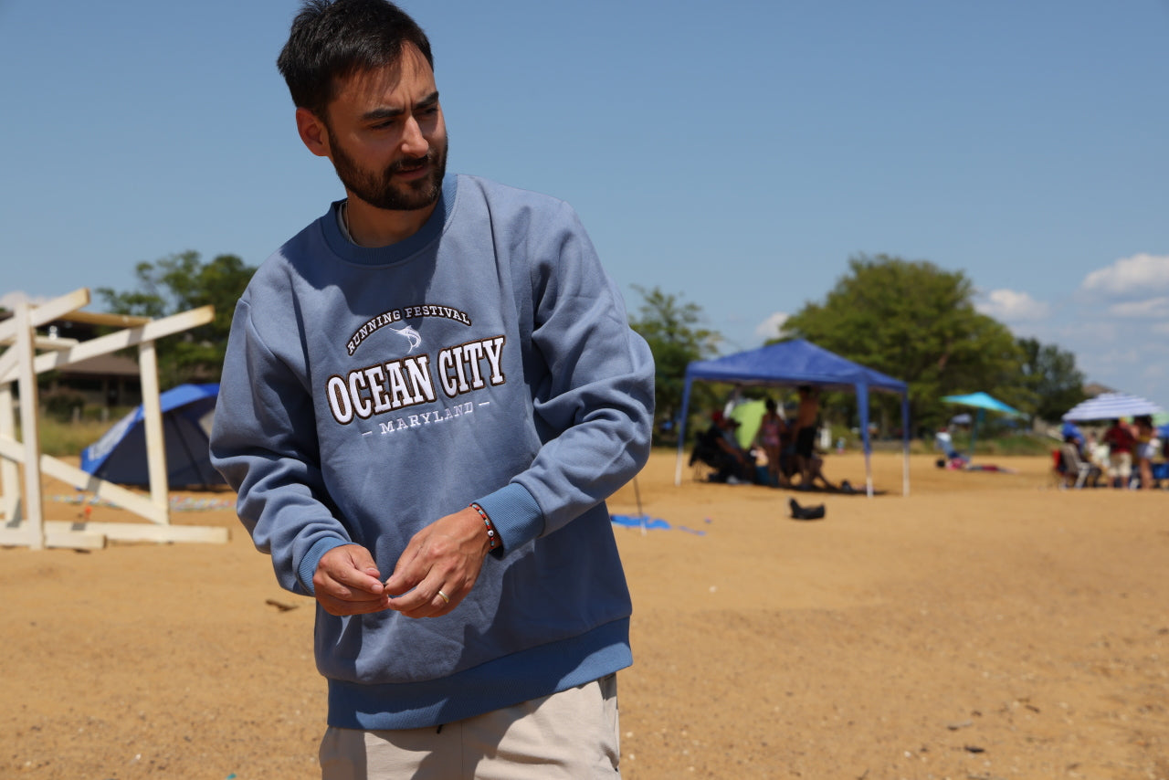 Ocean City Running Festival Crew Neck