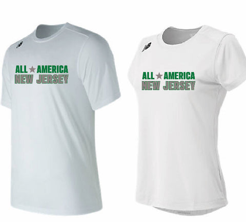 All America 2024 Grey Regional Tech Tees Unisex