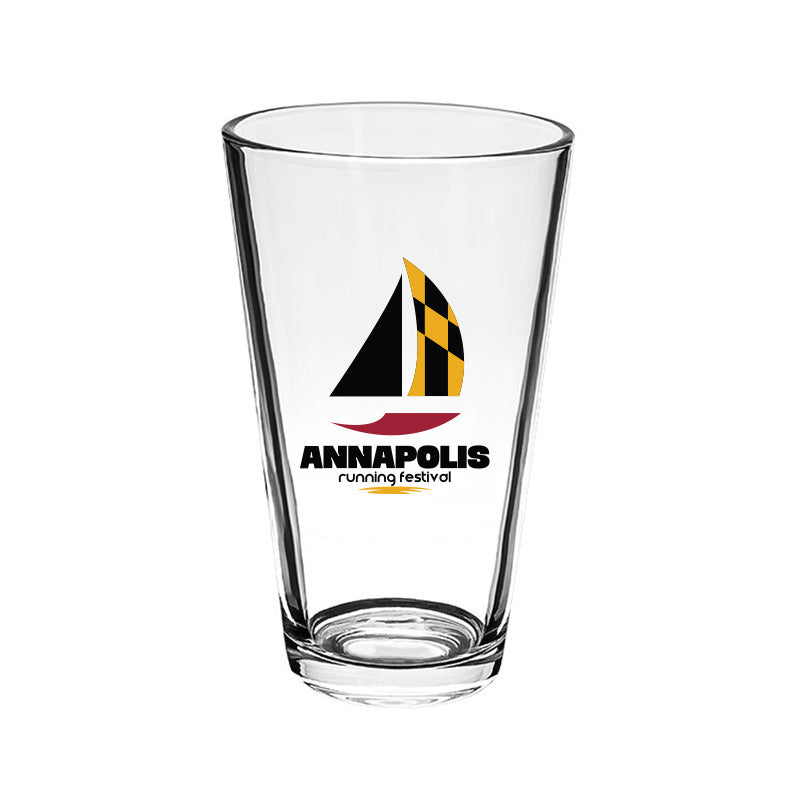 Annapolis Running Festival Pint Glass