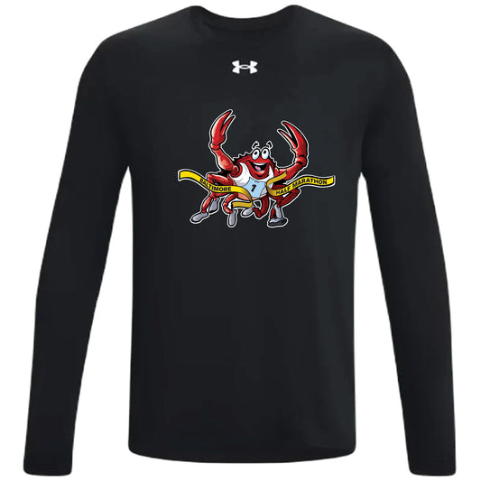 Baltimore Marathon Crab Black Men's LS