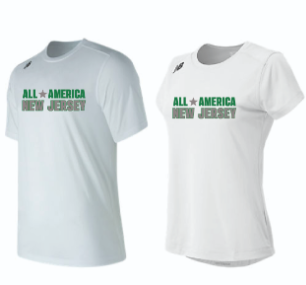 All America 2024 White Regional Tech Tees Unisex