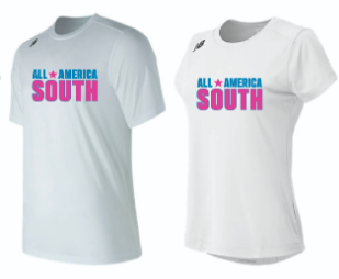 All America 2024 Grey Regional Tech Tees Unisex