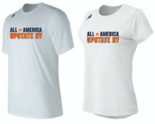 All America 2024 White Regional Tech Tees Unisex