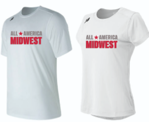 All America 2024 White Regional Tech Tees Unisex