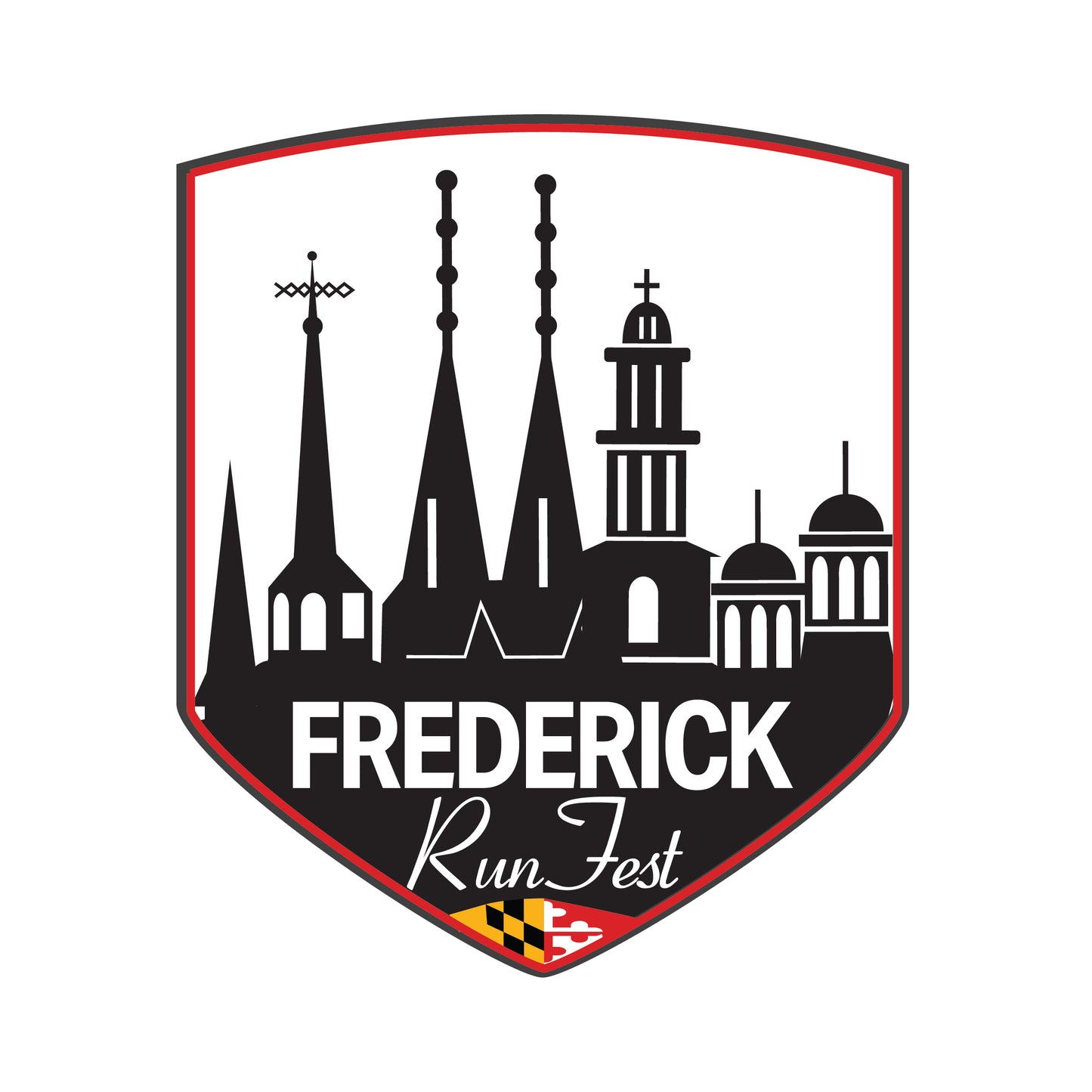 Frederick 13.1 Spires Sticker