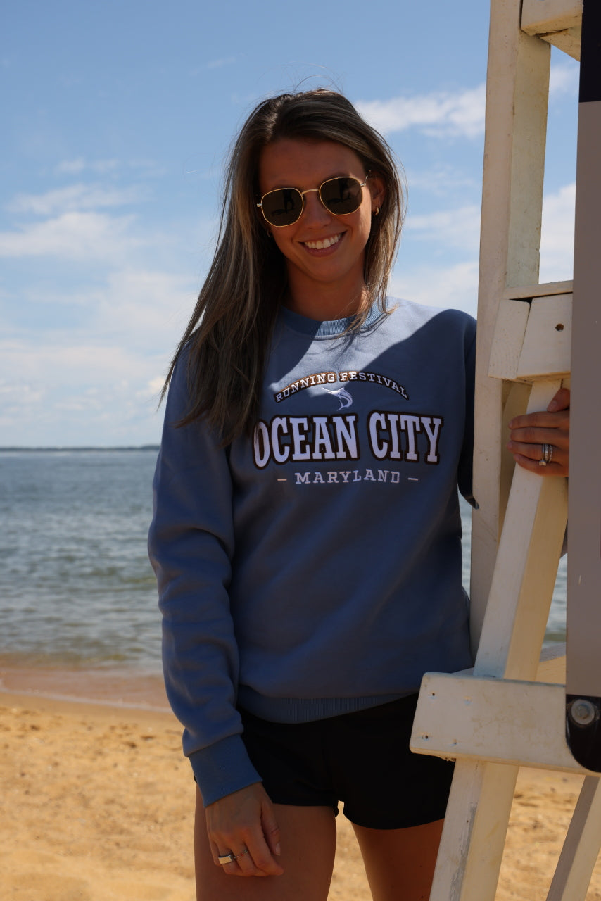 Ocean City Running Festival Crew Neck