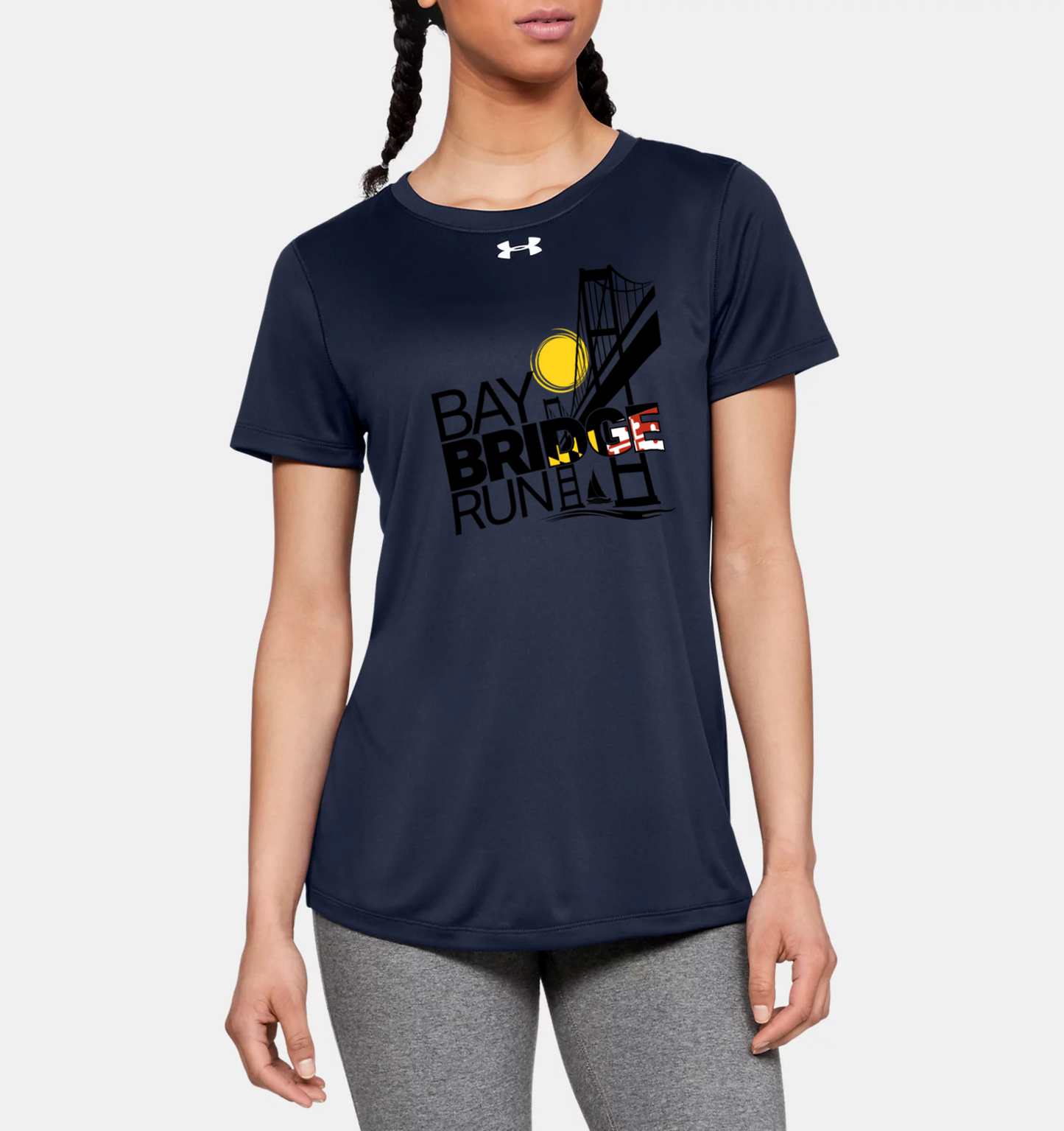 Women's Locker Tee - Navy