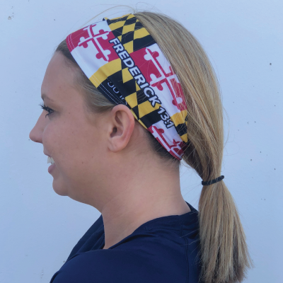 Fredrick Maryland Flag Head Band