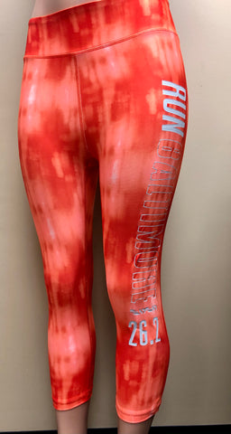 Women's Heatgear Capri Leggings - Run 26.2 Baltimore